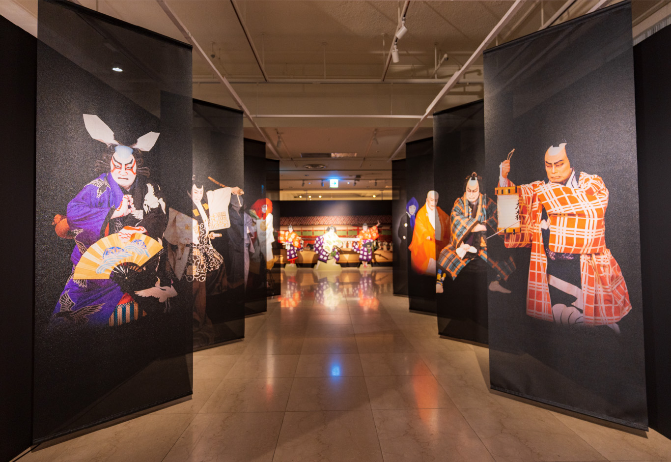 「松本幸四郎家 高麗屋展」導入演出